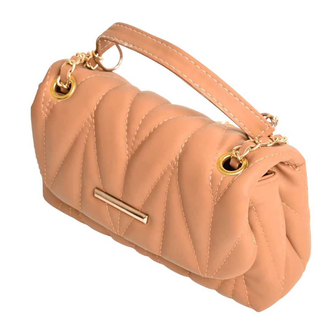 Peach Quilted Charm